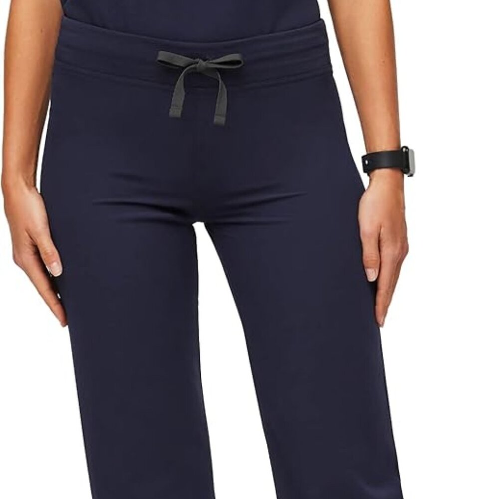 FIGS Livingston Basic Scrub Pants for Women — Yoga Waistband, 2 Pockets, Classic